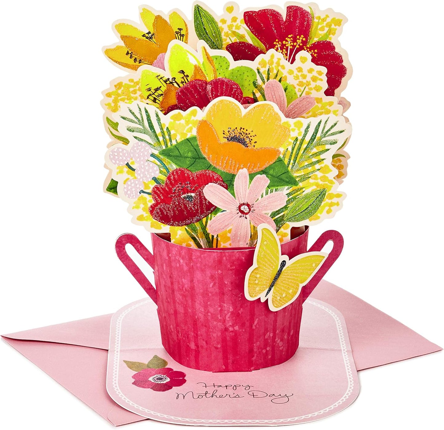 Paper Wonder Mothers Day Pop up Card (Flower Bouquet, You Deserve This Day)