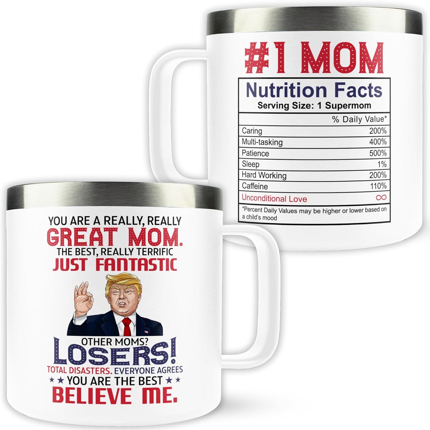 Gifts for Mom from Daughter Son - Mom Birthday Gifts, Valentines Day Gifts for Mom, Mothers Day Gifts - Mom Gifts for Christmas, Christmas Gifts for Mom - New Mom Gifts for Women - 14 Oz Mug