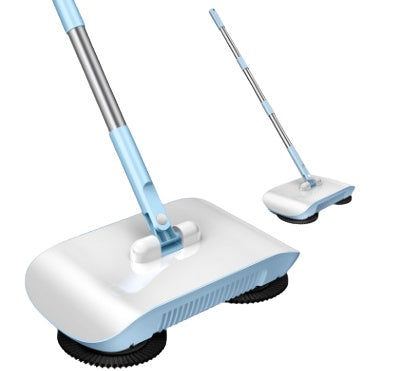 Hand Push Sweeper Household Broom Dustpan Mop