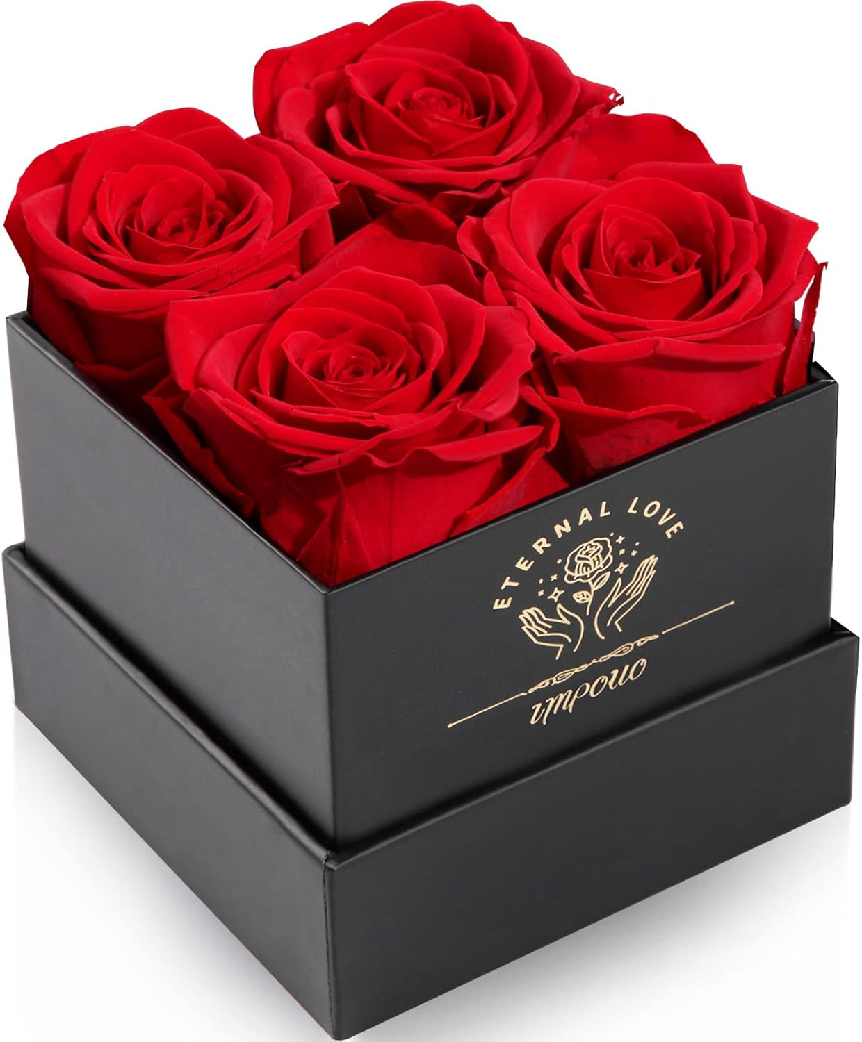 Preserved Rose, Mothers Day Roses in a Box, Forever Preserved Roses Gift for Mom, Birthday Gifts for Women/Mom/Girlfriend/Wife/Grandma/Her