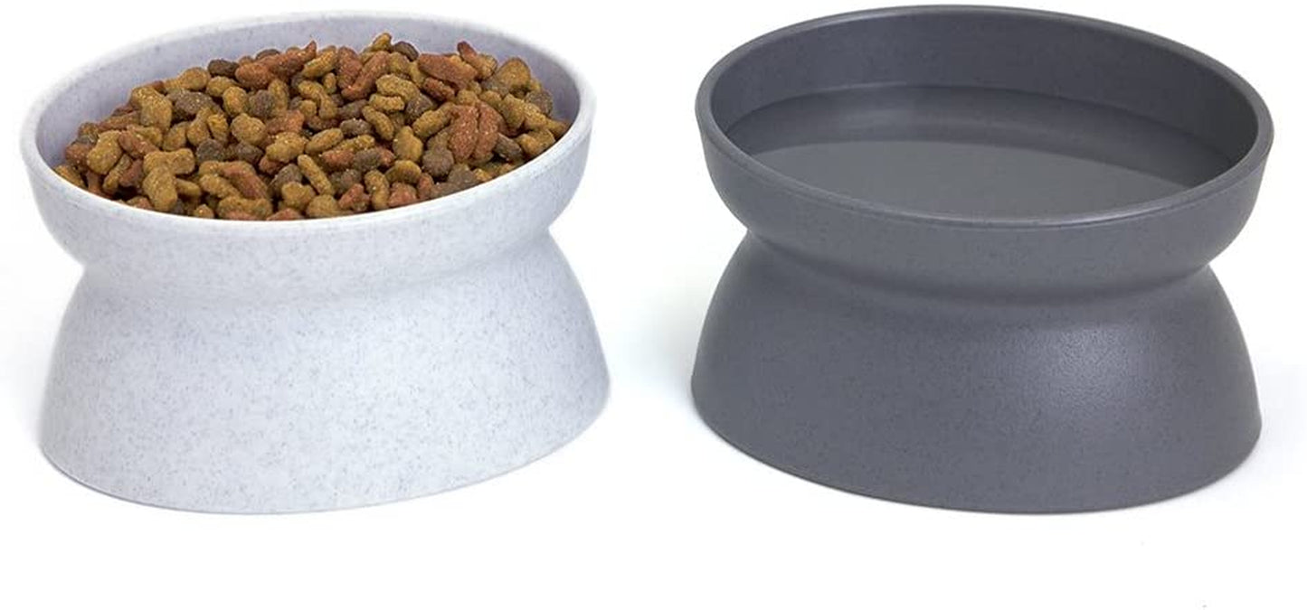 Raised Cat Bowls, Small Bowl 2Pk (Modern)