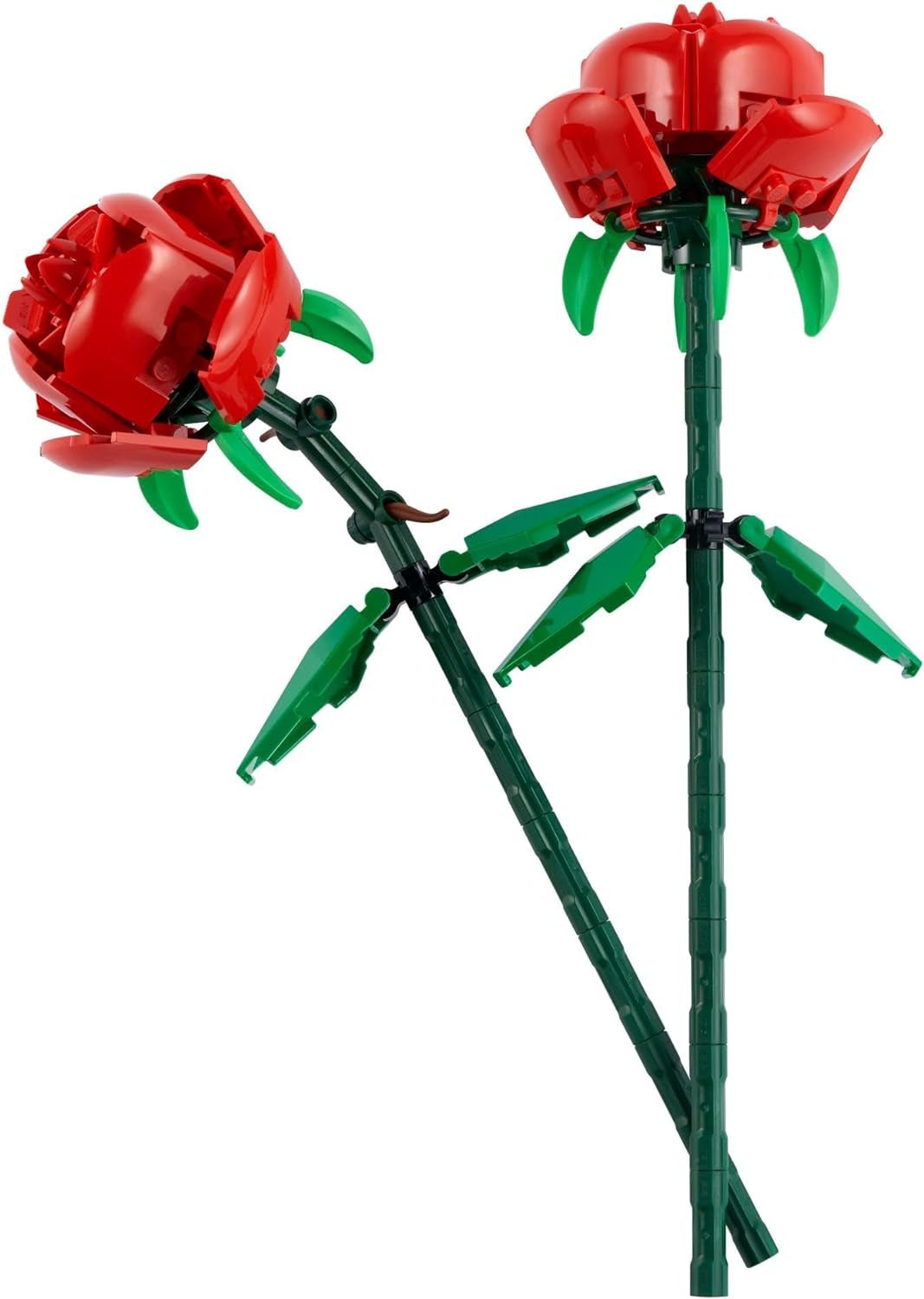 Roses - Building Toy for Kids, Girls & Boys, Ages 8+ - Artificial, Fake Roses for Home Decor & Display - Gift for Valentines Day for Her & Him - 40460