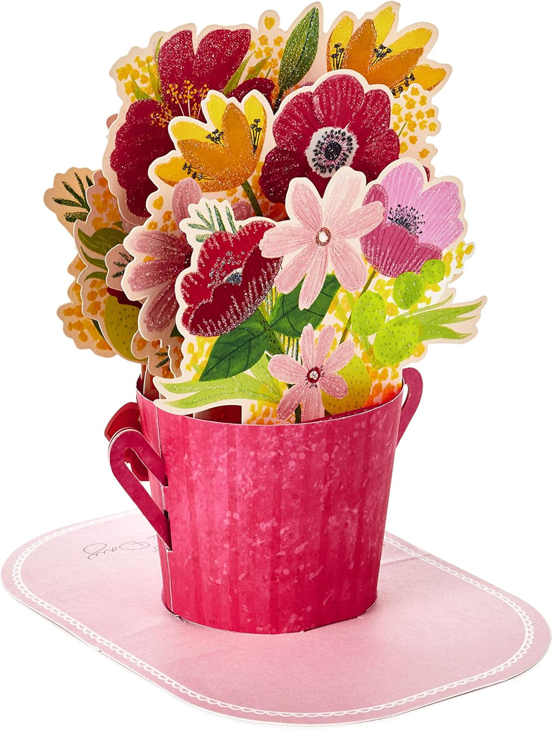 Paper Wonder Mothers Day Pop up Card (Flower Bouquet, You Deserve This Day)