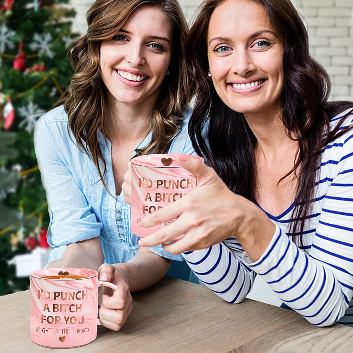 Valentines Day Gifts for Her Wife Girlfriend, Galentines Day Gifts,Christmas Birthday Gifts for Women Stocking Stuffers for Women,12 OZ Funny Coffee Mug,Mothers Day Mom Gifts for Mom from Daughter