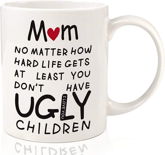 Gifts for Mom from Daughter Son,11Oz Funny Coffee Mug,Valentines Day Gifts for Mom Wife Women,Mom Birthday Gifts,Birthday Gifts for Mom,Unique Mom Gifts Ideas Mothers Day Gifts for Mom Mother in Law