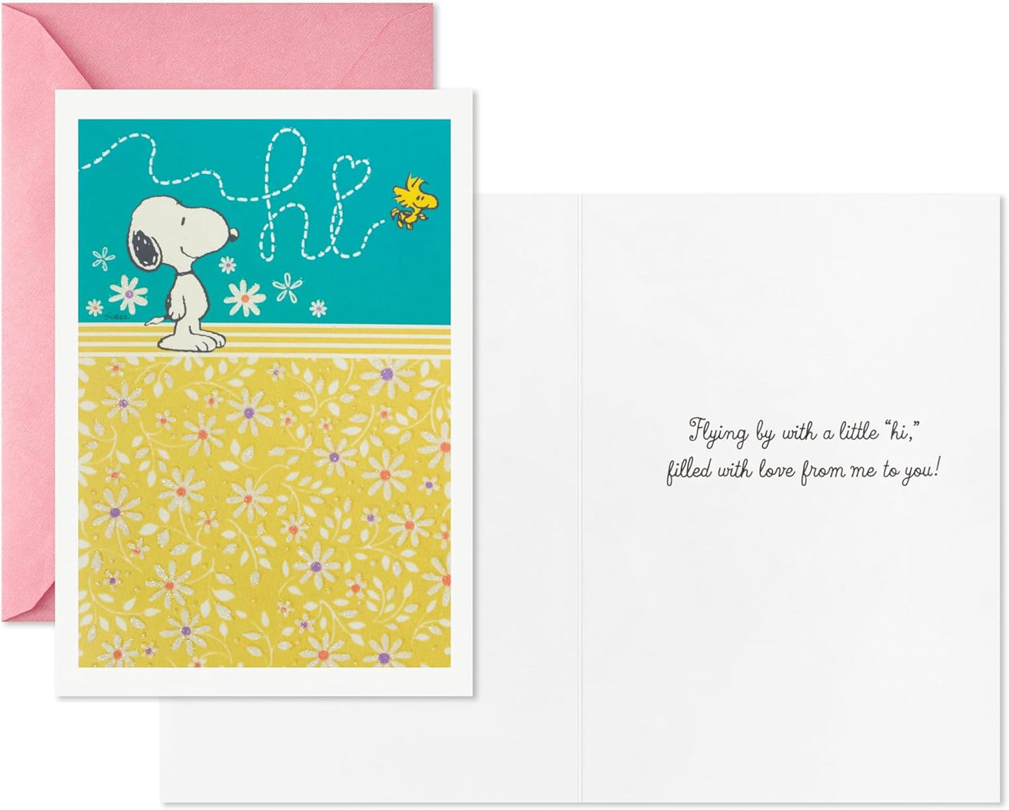 Peanuts Snoopy Card Pack (6 Cards with Envelopes) for Mother'S Day, Just Because