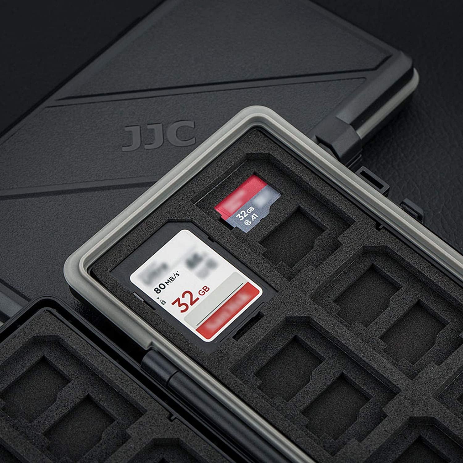 36 Slots Memory Card Case Water-Resistant Anti-Shock Memory Card Wallet for 24 Micro SD SDXC SDHC TF Cards and 12 SD SDXC SDHC Cards