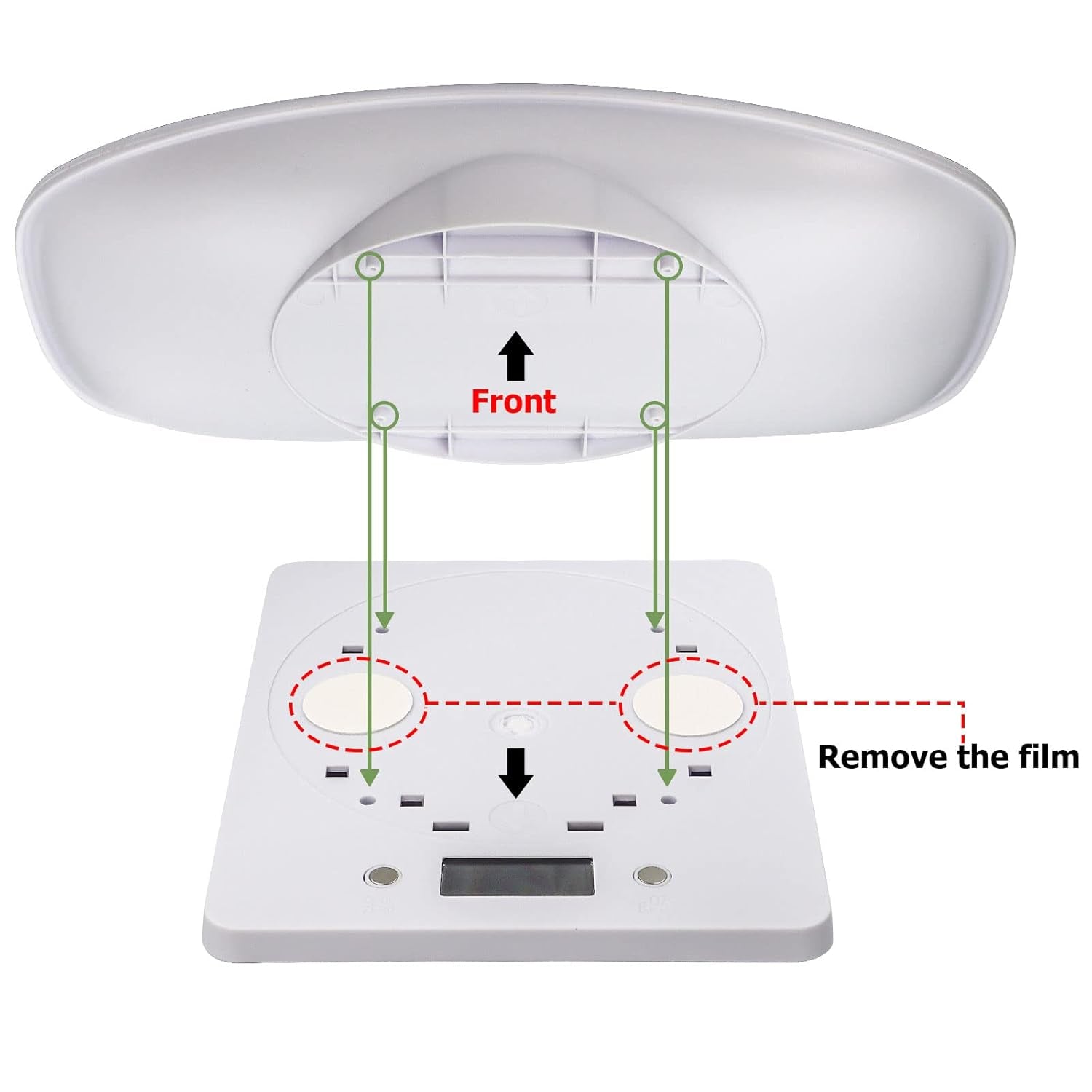 Digital Small Animals Scales for Weighing with Tape Measure, Puppy Whelping Scale Weigh Your Kitten, Rabbit with High Precision, Multifunction Electronic Baby Scales for Small Dogs Cats Crawl Pet