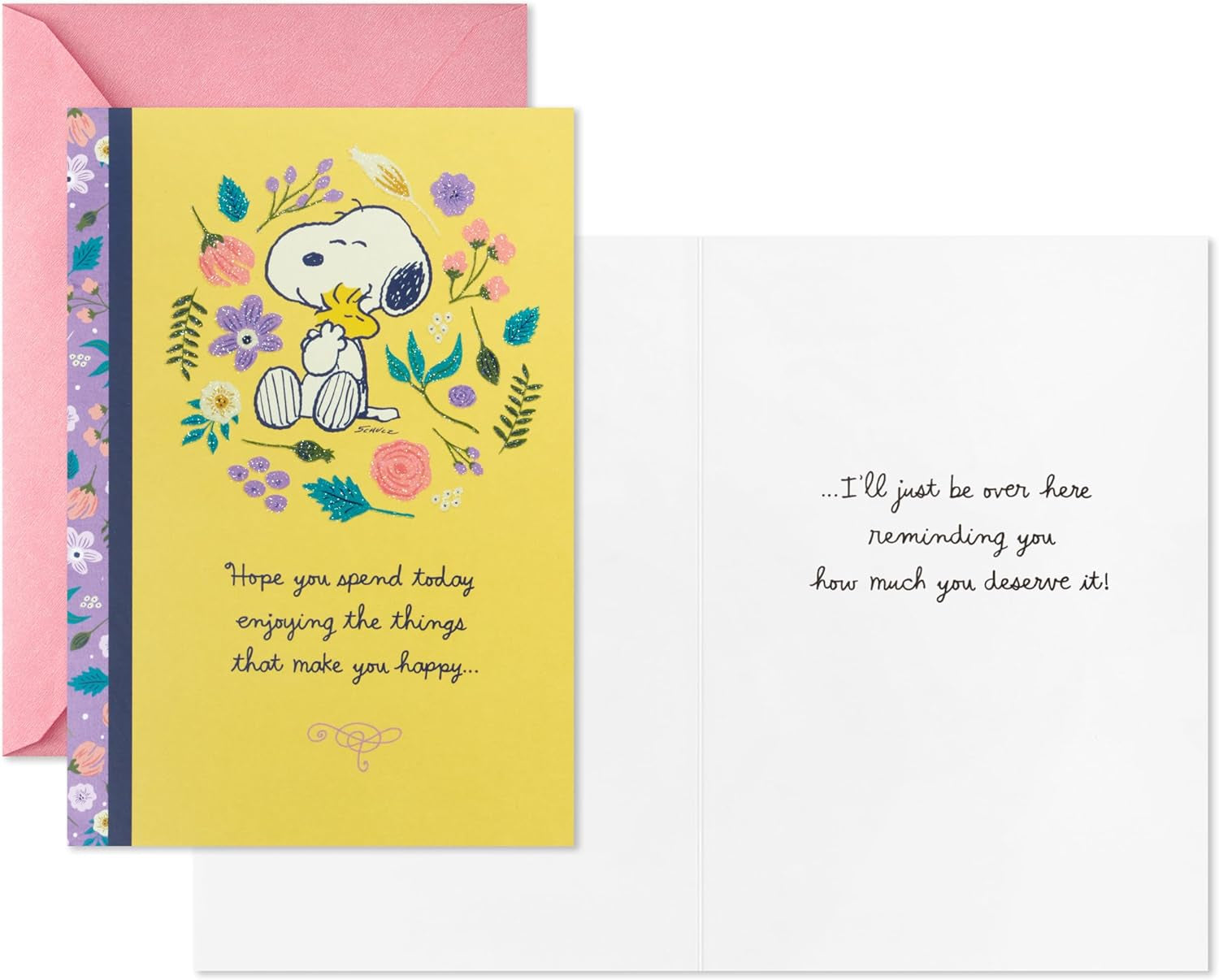 Peanuts Snoopy Card Pack (6 Cards with Envelopes) for Mother'S Day, Just Because