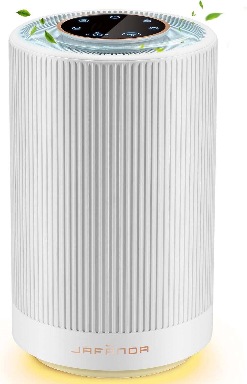 Jafanda Air Purifiers for Home Bedroom, True HEPA 13 Coverage 450 Sqft, 23 Db Air Cleaner with Brushless Motor, Effectively Remove Pollen Dust and Odor to Prevent Seasonal Air Diseases, Night Light