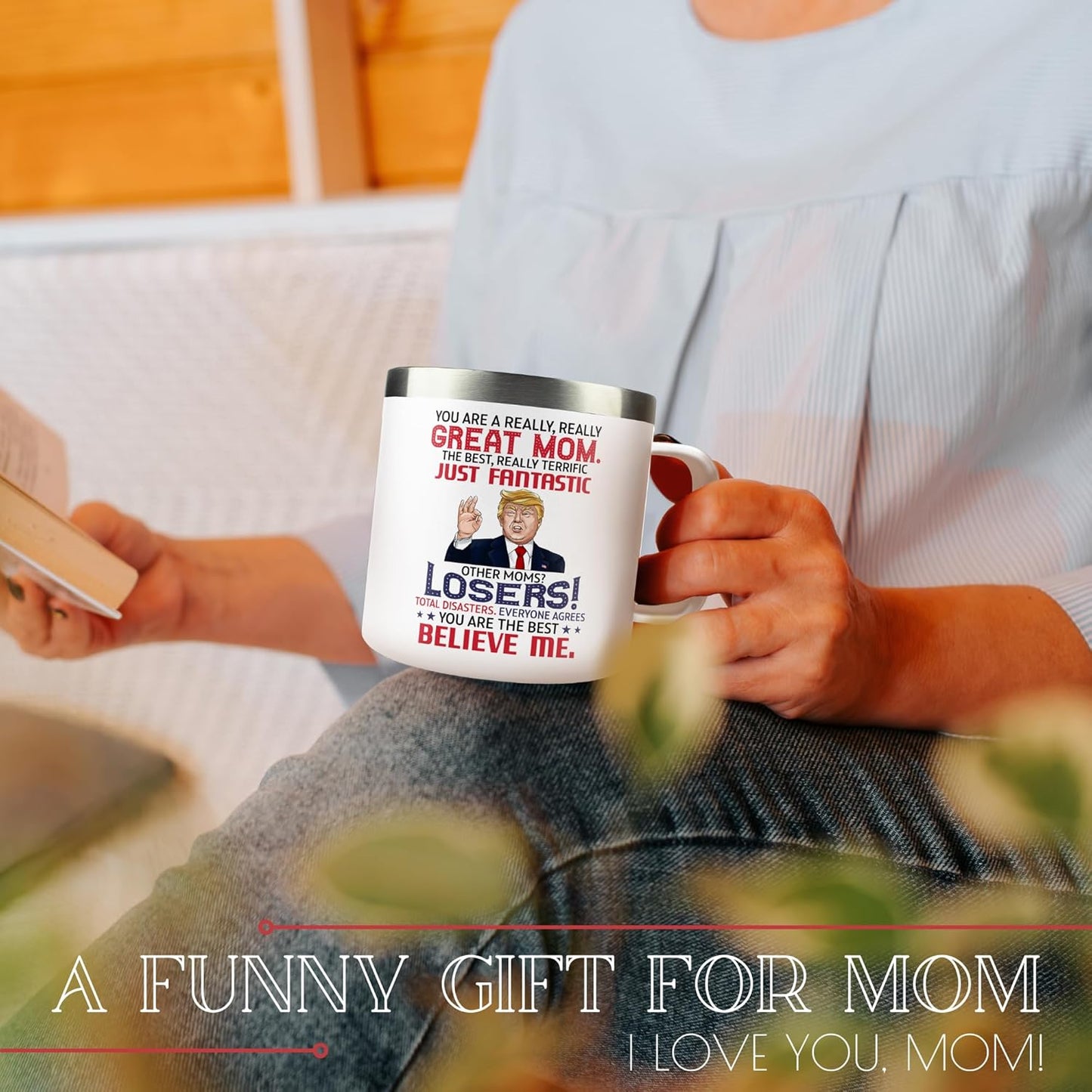 Gifts for Mom from Daughter Son - Mom Birthday Gifts, Valentines Day Gifts for Mom, Mothers Day Gifts - Mom Gifts for Christmas, Christmas Gifts for Mom - New Mom Gifts for Women - 14 Oz Mug