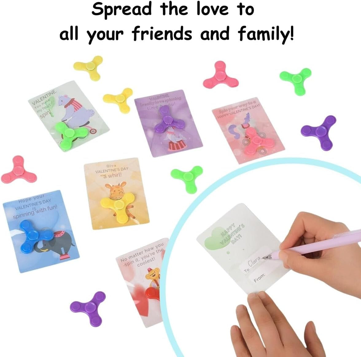 28-Pack Delightful Valentine'S Day Gifts for Kids with Fidget Toys - Specially for Valentines Day Cards for Kids School, Kids Valentines Day Cards, Valentines Day Gifts for Kids Classroom