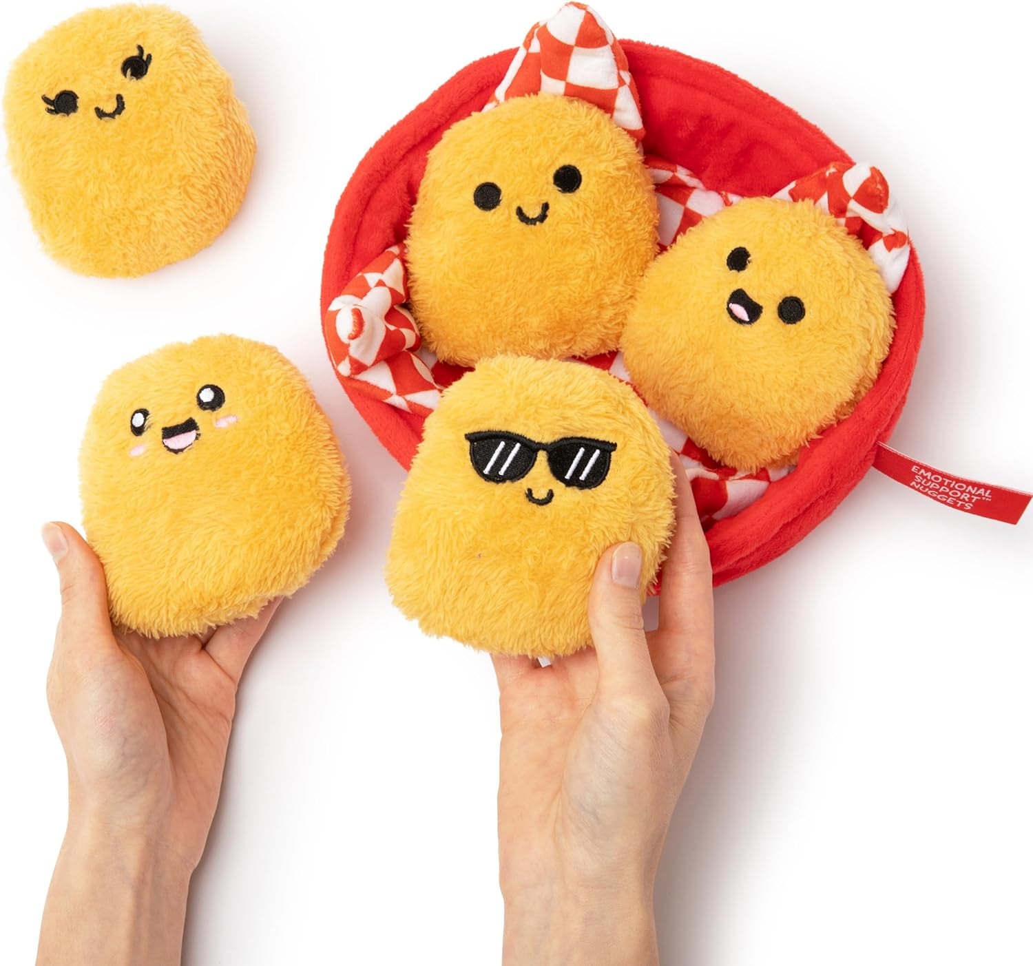 What Do You Meme Emotional Support Nuggets - Plush Nuggets Stuffed Animal