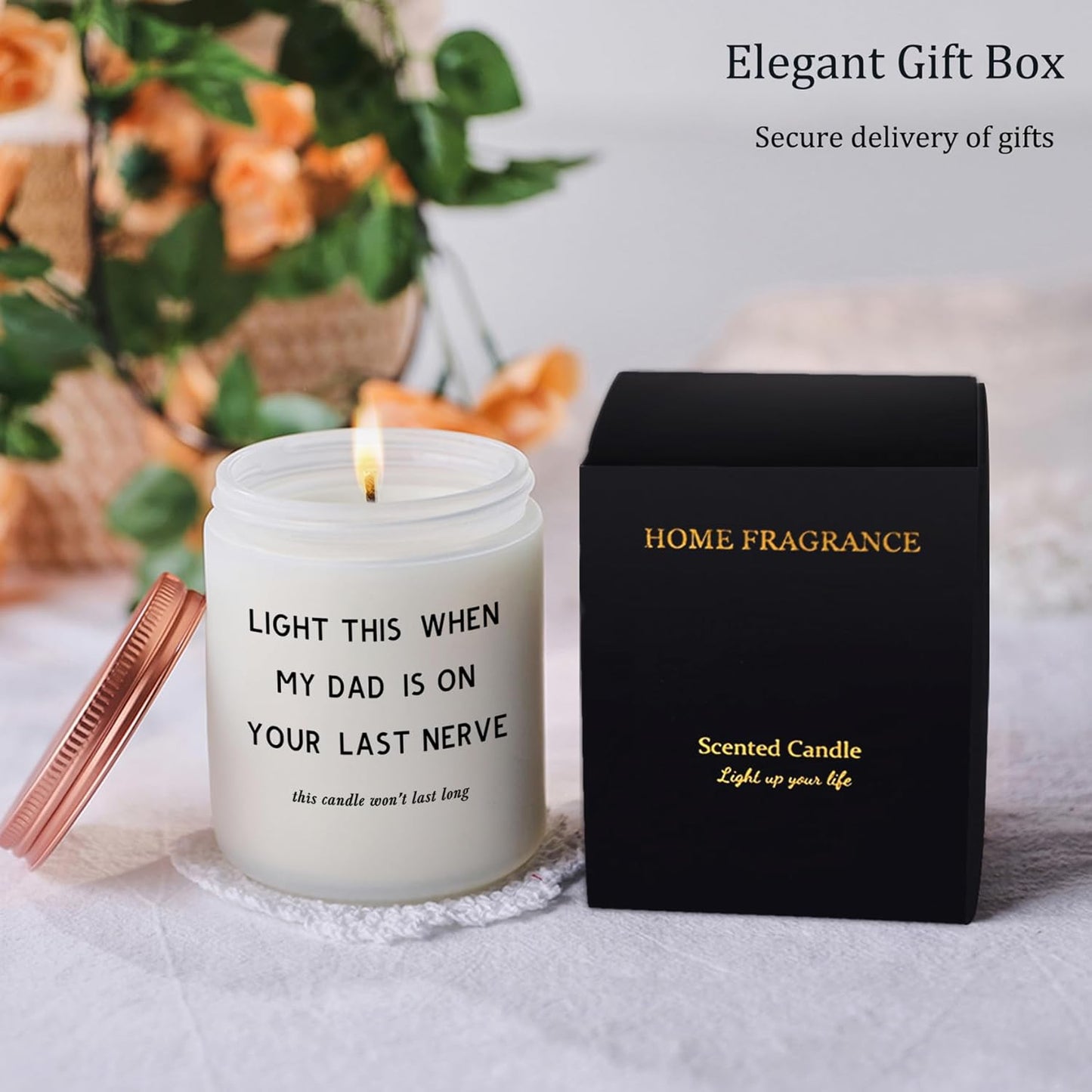 Funny Mom Gifts, Gifts for Mom from Daughters and Son, Mom Birthday Mother'S Day Christmas Gift Ideas- Unique Women Candles Gifts for Stepmom, Bonus Mom